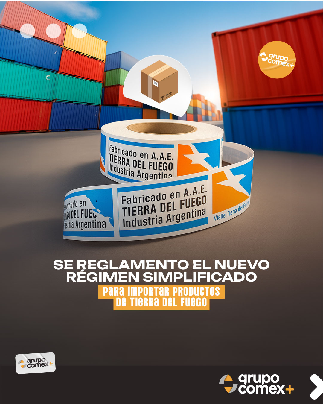 📦 Se reglamenta el nuevo Régimen Simplificado para importar productos de Tierra del Fuego